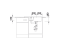 Zlewozmywak granitowy BLANCO METRA 6 S COMPACT 78x50 cm, z korkiem aut., antracyt, PuraDur 513473