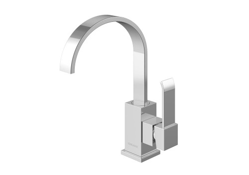 Bateria umywalkowa KOHLMAN AXIS obrotwa, chrom QB150N
