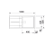 Zlewozmywak granitowy BLANCO METRA XL 6 S 100x50 cm, z korkiem aut., antracyt, PuraDur 515286
