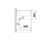 Zlewozmywak granitowy BLANCO PLEON 6 SPLIT 61x51 cm, bez korka aut., lewy, antracyt, PuraDur 521689