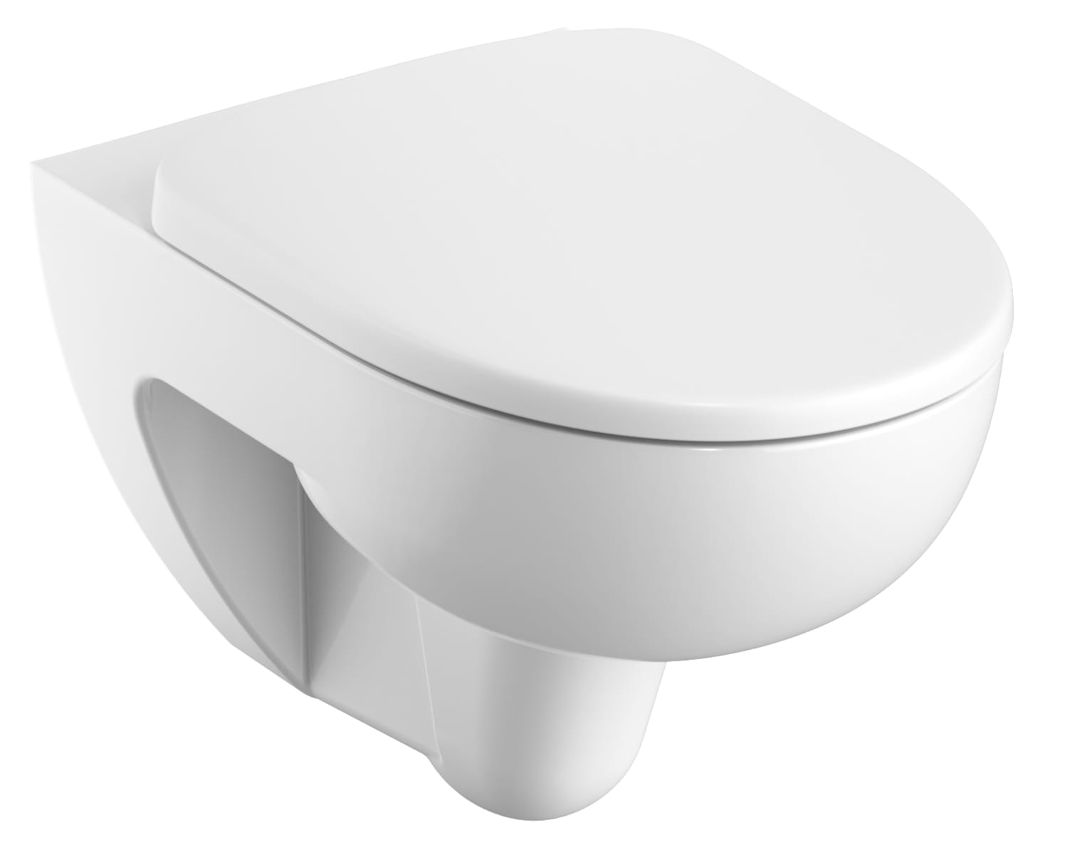 Miska wisząca KOŁO NOVA PRO Owalna 48x36cm Rimfree Biały M33125000