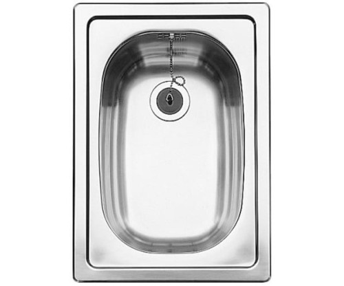 Zlewozmywak stalowy BLANCO TOP EE 3x4 33x47 cm, bez korka aut., stal matowa 501067