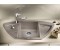 Zlewozmywak granitowy BLANCO ZIA 9 E 93x51 cm, z korkiem aut., antracyt, PuraDur 514756