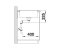 Zlewozmywak granitowy BLANCO ZIA XL 6 S COMPACT 78x50 cm, z korkiem aut., antracyt, PuraDur 523263