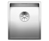Zlewozmywak stalowy BLANCO CLARON 340-U 38x44 cm, bez korka aut., stal polerowana 521571