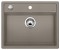 Zlewozmywak granitowy BLANCO DALAGO 6 61x51 cm, z korkiem aut., tartufo, PuraDur 517320