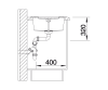 Zlewozmywak granitowy BLANCO METRA 5 S 86x50 cm, z korkiem aut., kawowy, PuraDur 515041