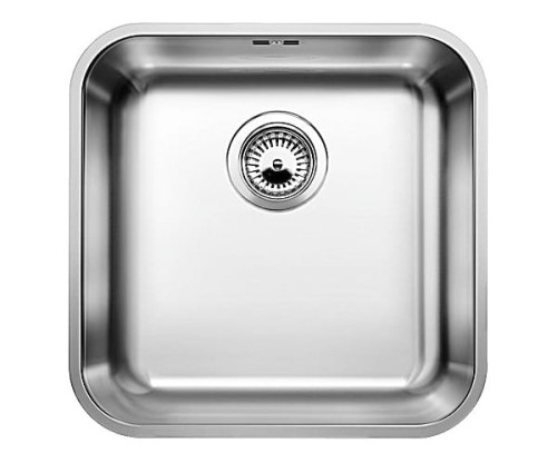 Zlewozmywak stalowy BLANCO SUPRA 400-U 43x43 cm, bez korka aut., stal szczotkowana 518201