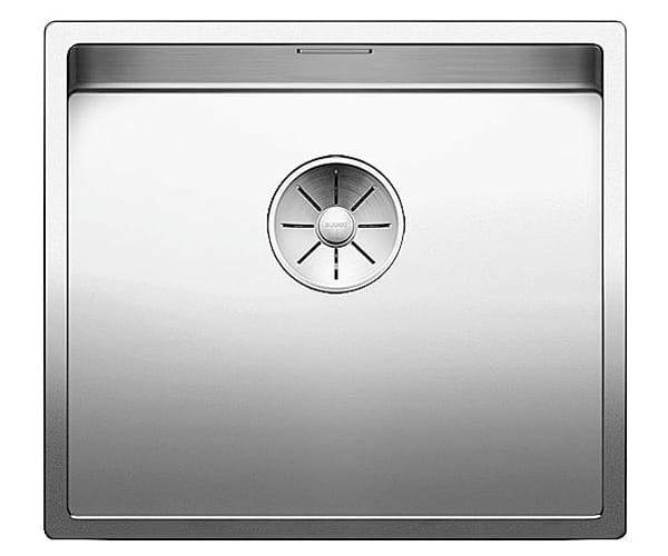 Zlewozmywak stalowy BLANCO CLARON 450-U 49x44 cm, bez korka aut., stal polerowana 521575