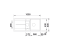 Zlewozmywak granitowy BLANCO METRA 6 S 100x50 cm, z korkiem aut., antracyt, PuraDur 513053