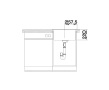 Zlewozmywak granitowy BLANCO PLEON 5 51x51 cm, z korkiem aut., tartufo, PuraDur 523683