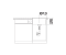 Zlewozmywak granitowy BLANCO PLEON 5 51x51 cm, z korkiem aut., tartufo, PuraDur 523683