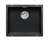 Zlewozmywak granitowy BLANCO SUBLINE 500-U 53x46 cm, bez korka aut., antracyt, PuraDur 523432