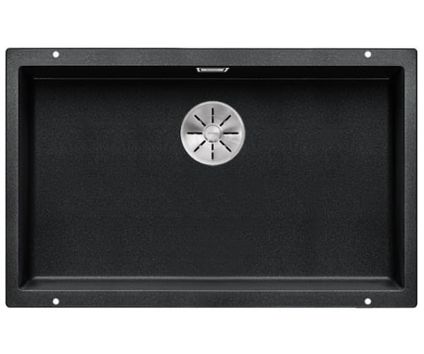 Zlewozmywak granitowy BLANCO SUBLINE 700-U 73x46 cm, bez korka aut., antracyt, PuraDur 523442