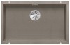 Zlewozmywak granitowy BLANCO SUBLINE 700-U 73x46 cm, bez korka aut., tartufo, PuraDur 523449