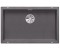 Zlewozmywak granitowy BLANCO SUBLINE 700-U 73x46 cm, bez korka aut., szarość skały, PuraDur 523443