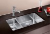 Zlewozmywak stalowy BLANCO ANDANO 500/180-U 74x44 cm, bez korka aut., prawy, stal polerowana 522989