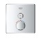 Bateria natryskowa GROHE GROHTHERM SMARTCONTROL podtynkowy element zewnętrzny 1-funkcyjna, chrom 29123000