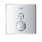 Bateria natryskowa GROHE GROHTHERM SMARTCONTROL podtynkowy element zewnętrzny 1-funkcyjna, chrom 29123000