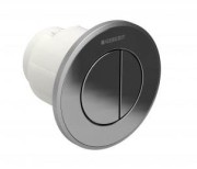 Przycisk spłukujący GEBERIT Typ 01 pneumatyczny, podtynkowy, podwójny chrom 116.042.21.1