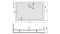 Brodzik prostokątny SANPLAST FREE LINE 80 x 100 x 2,5 + STB 615040437001000