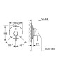 Bateria natryskowa ESSENCE Podt.el.zewn. 2-funk. Brushed Warm Sunset  GROHE