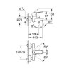 Bateria wannowa GROHE EUROSMART COSMOPOLITAN chrom 32831000