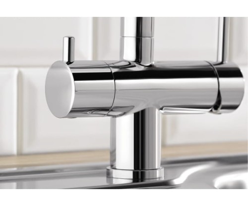Bateria kuchenna BLANCO FONTAS II, wylewka typu "L", chrom 523128