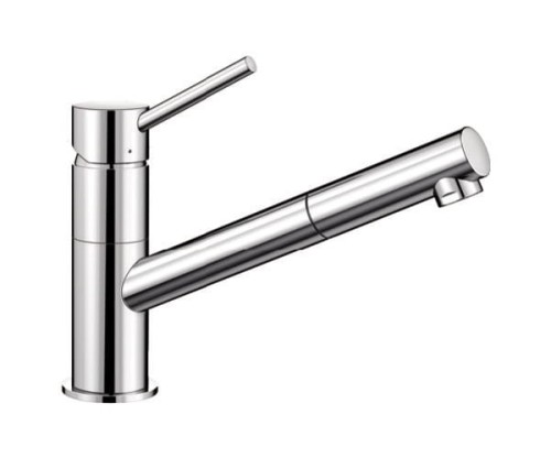 Bateria kuchenna BLANCO KANO-S, z wyciąganą wylewką, chrom 521503