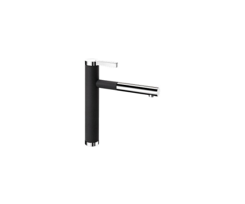 Bateria kuchenna BLANCO LINEE-S, z wyciąganą wylewką typu "L", antracyt/chrom 518438