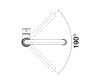 Bateria kuchenna BLANCO LIVIA-S, wylewka typu "L", chrom 521288