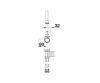 Bateria kuchenna BLANCO LIVIA-S, wylewka typu "L", chrom 521288