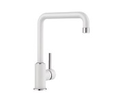 Bateria kuchenna BLANCO MILI, wylewka typu "L", bialy 523107