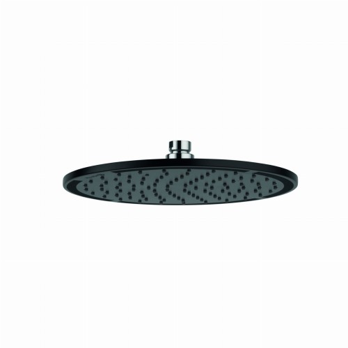 Głowica natryskowa KLUDI A-QA 250 mm (okrągła), czarny mat/chrom 6432587-00