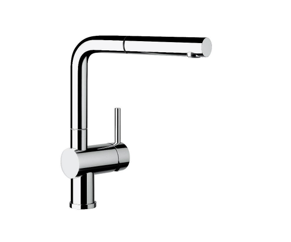 Bateria kuchenna BLANCO LINUS-S z wyciąganą wylewką, chrom 512402