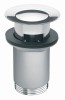 Korek automatyczny BLUE click-clack z przelewem, do umywalki, uniwersalny, chrom B021701004