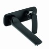 Bateria umywalkowa KLUDI BALANCE, podtynkowa, czarny mat/chrom  522478775