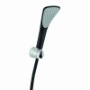 Zestaw wannowy KLUDI FIZZ 1S, czarny mat/chrom 6765087-00