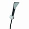 Zestaw wannowy KLUDI FIZZ 1S, czarny mat/chrom 6765087-00