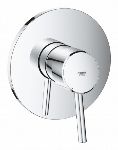 Bateria natryskowa GROHE CONCETTO podtynkowy element zewnętrzny, chrom 24053001