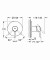 Bateria natryskowa GROHE CONCETTO podtynkowy element zewnętrzny, chrom 24053001