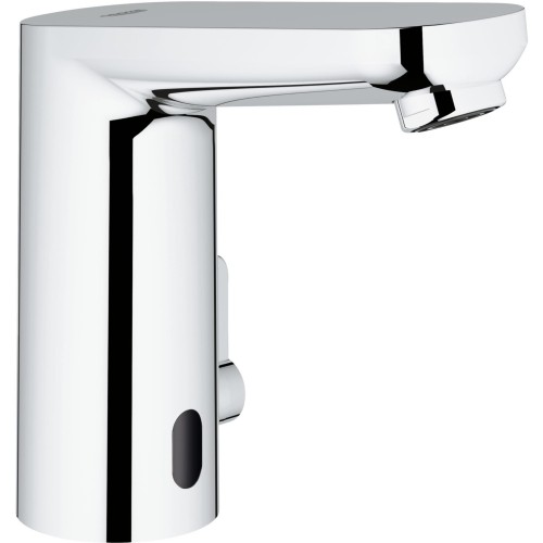 Bateria elektroniczna GROHE EUROSMART COSMOPOLITAN E 6V, elektroniczna, z mieszaczem, bez korka, chrom 36327001
