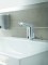 Bateria elektroniczna GROHE EUROSMART COSMOPOLITAN E 6V, elektroniczna, z mieszaczem, bez korka, chrom 36327001