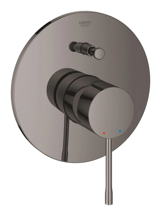 Bateria natryskowa GROHE ESSENCE podtynkowy element zewnętrzny 2-funkcyjna, hard graphite 19285A01