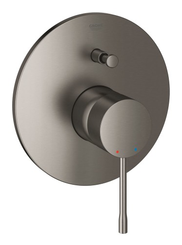 Bateria natryskowa GROHE ESSENCE podtynkowy element zewnętrzny 2-funkcyjna, hard graphite 19285AL1