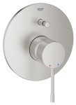 Bateria natryskowa GROHE ESSENCE podtynkowy element zewnętrzny 2-funkcyjna, stal nierdzewna 19285DC1