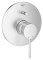 Bateria natryskowa GROHE ESSENCE podtynkowy element zewnętrzny 2-funkcyjna, stal nierdzewna 19285DC1