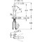 Bateria kuchenna GROHE ESSENCE z wyciąganą wylewką, stal nierdzewna 30270DC0