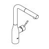 Bateria kuchenna GROHE ESSENCE z wyciąganą wylewką, stal nierdzewna 30270DC0