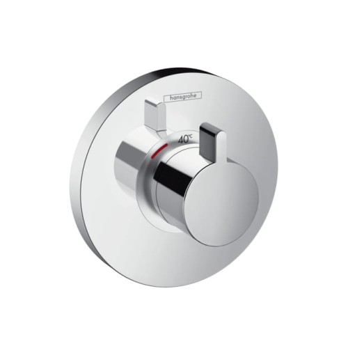 Bateria natryskowa HANSGROHE SHOWERSELECT S HighFlow, z termostatem, el. zew., chrom 15741000